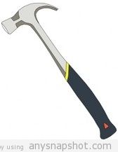 168x217 Hammer Vector Graphic Free