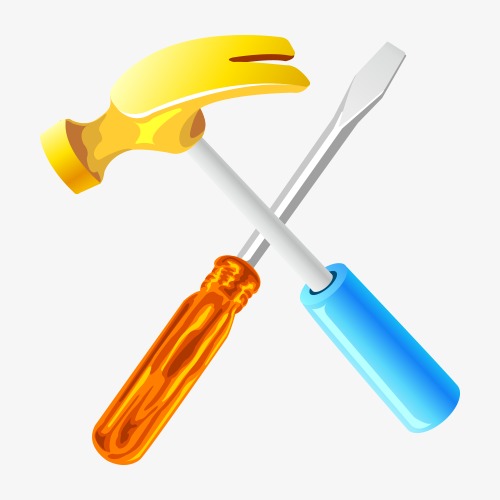 500x500 Hammer Vector Material, Hammer, Hardware, Vector Material Png And