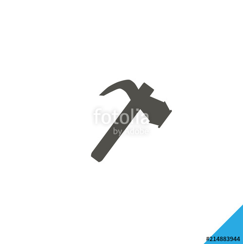 499x500 Hammer Vector Icon Stock Image And Royalty Free Vector Files On
