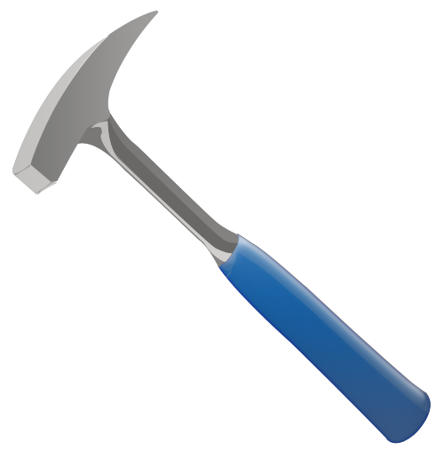 500x516 Collection Of Free Hammer Vector Illustration. Download On Ubisafe