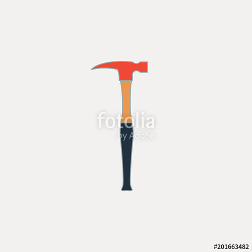 500x500 Hammer Vector Stock Image And Royalty Free Vector Files On