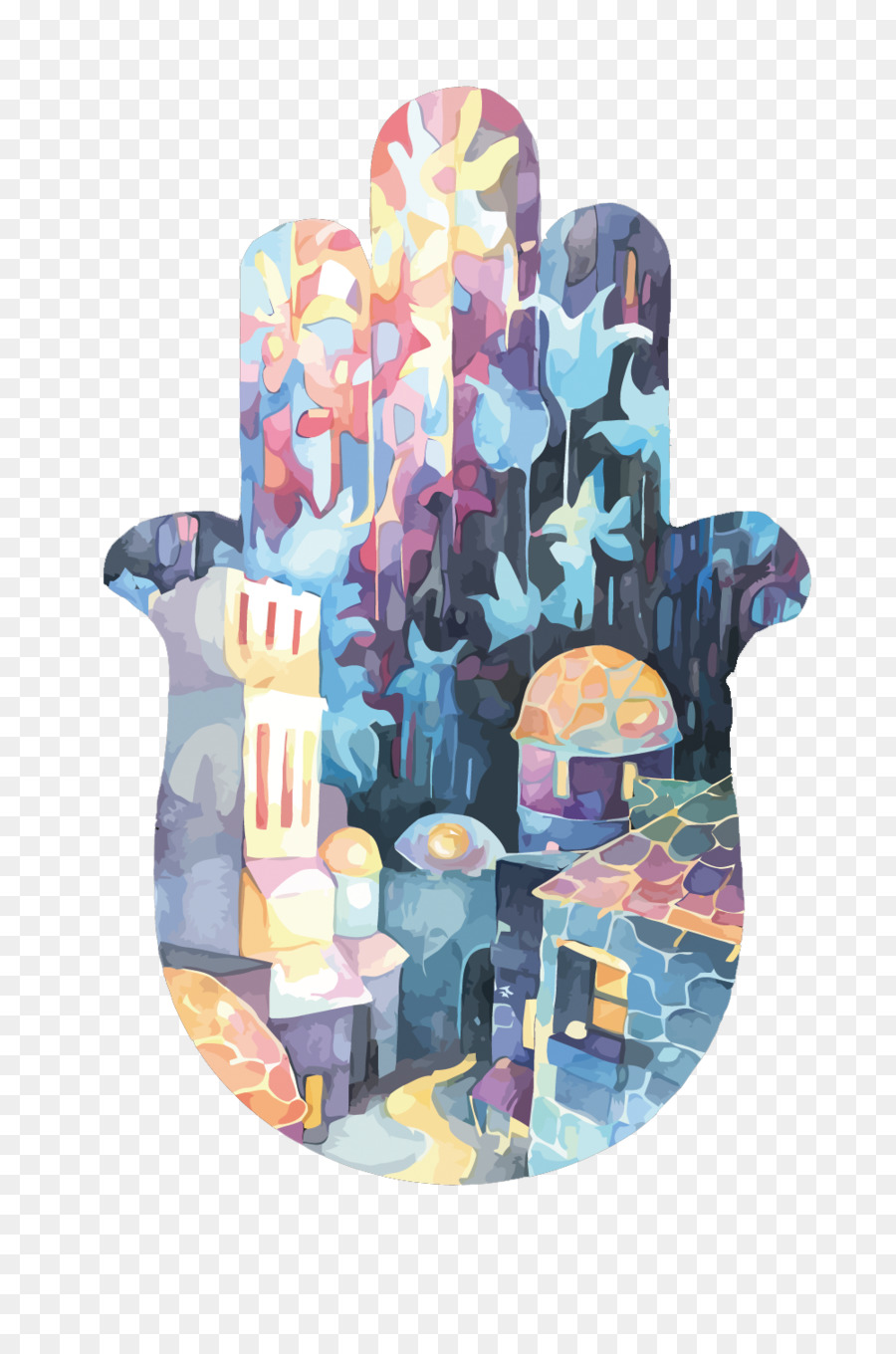 900x1360 Jerusalem Hamsa