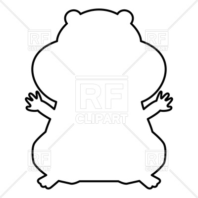 400x400 Hamster Outline Icon Vector Image Vector Artwork Of Plants And