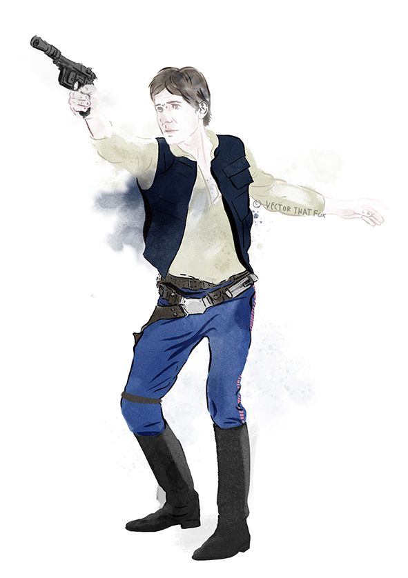 591x838 Han Solo, By Vector That Fox Vector That Fox Star Wars