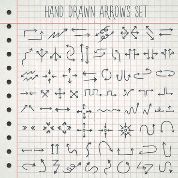 368x368 Hand Drawn Arrow Free Vector Download (8,263 Free Vector) For