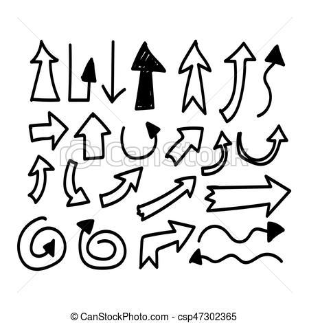 450x470 Hand Drawn Arrow.