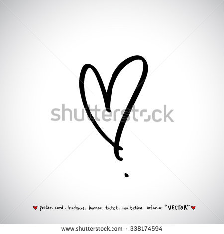 450x470 Collection Of Heart Vector Drawing High Quality, Free