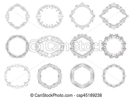 450x332 Hand Drawn Wreaths. Collection Of Hand Drawn Wreaths. Cute