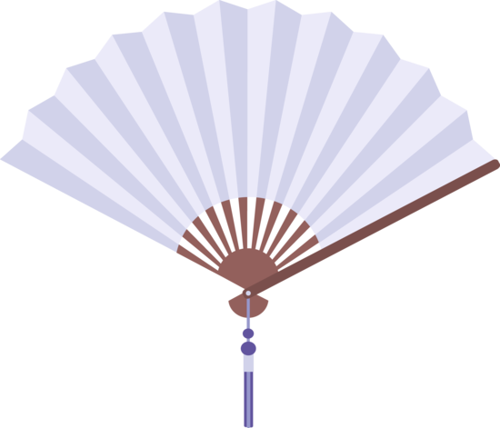 Hand Fan Vector