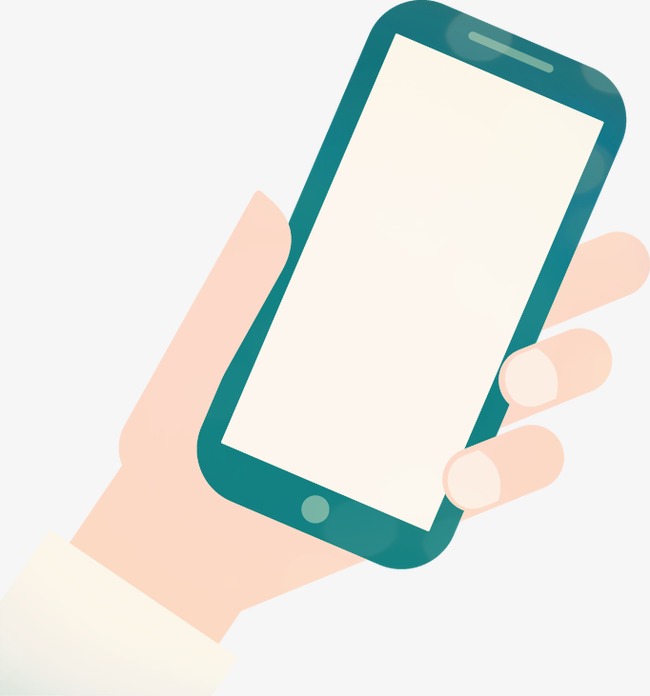 650x696 Vector Hand Holding A Cell Phone, Gesture, Phone, Creative