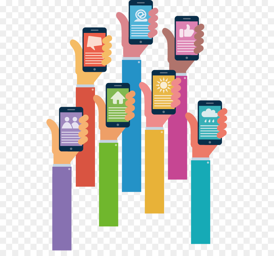 900x840 Flat Design Smartphone Mobile Phone