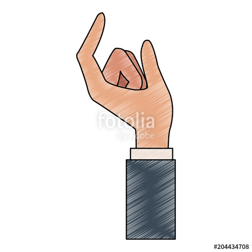 500x500 Hand Holding Something Vector Illustration Graphic Design Stock