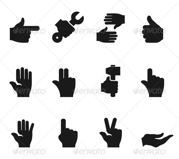 590x522 Hand An Icon By Aleksandr Mansurov Ru Graphicriver