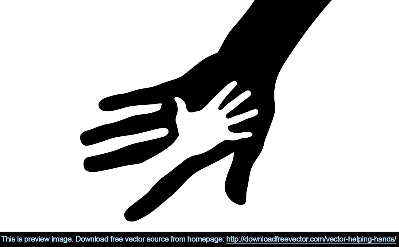 1300x804 Helping Hands Free Vector Hope Hand Logo, Free