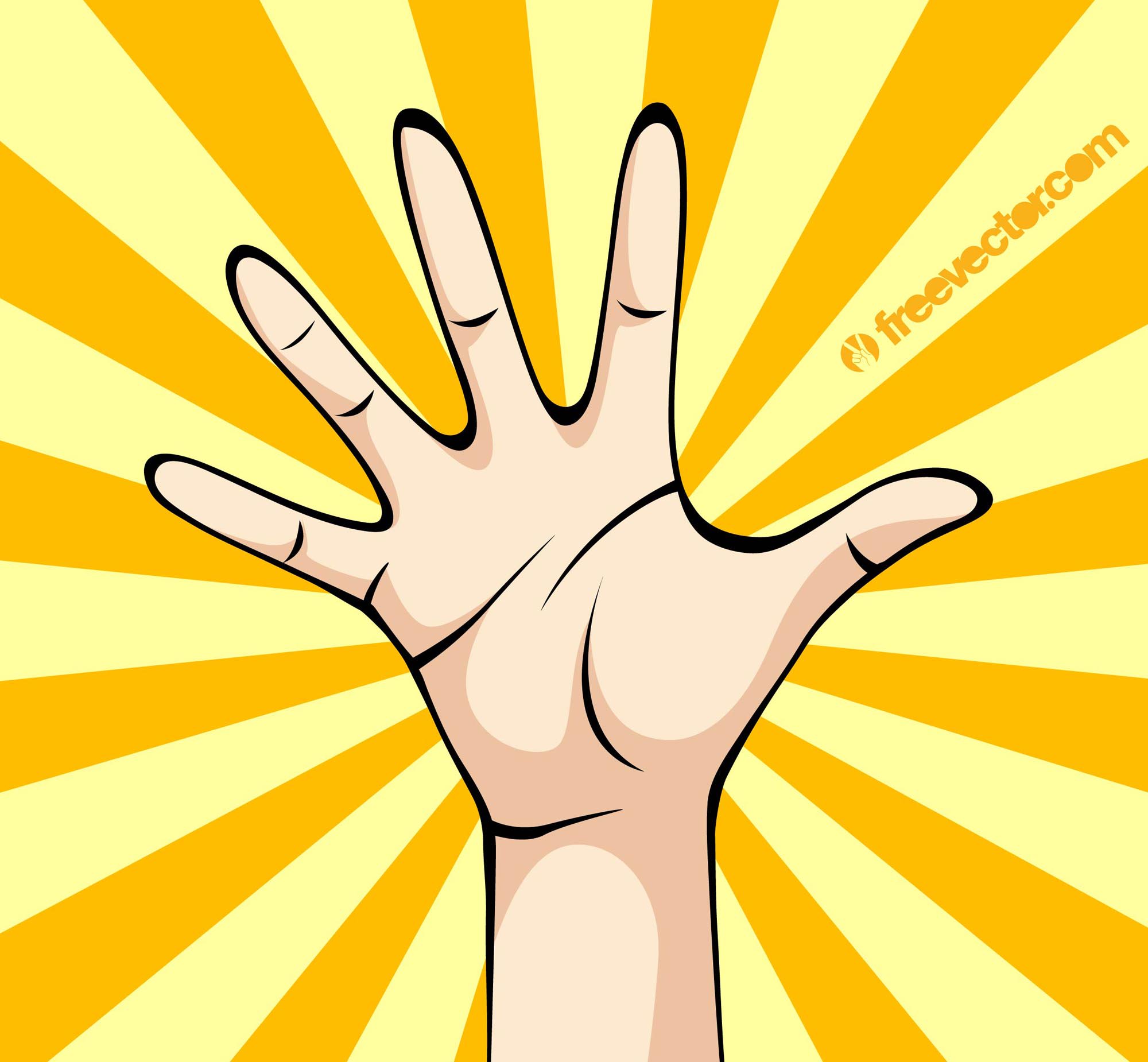 2000x1850 Hand Palm Vector Vector Art Amp Graphics