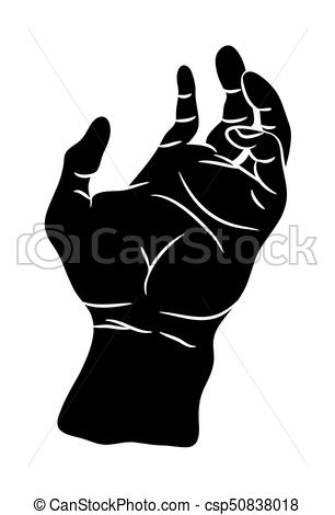 306x470 Hand Palm Vector Symbol Icon Design. Beautiful Illustration