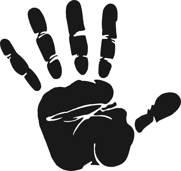 600x569 Hand Vector
