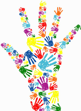 270x368 Hand Print Vector Free Vector Download (5,893 Free Vector) For