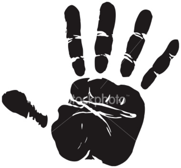 600x557 Ist Eps Vector Hand Print Credit Free Images