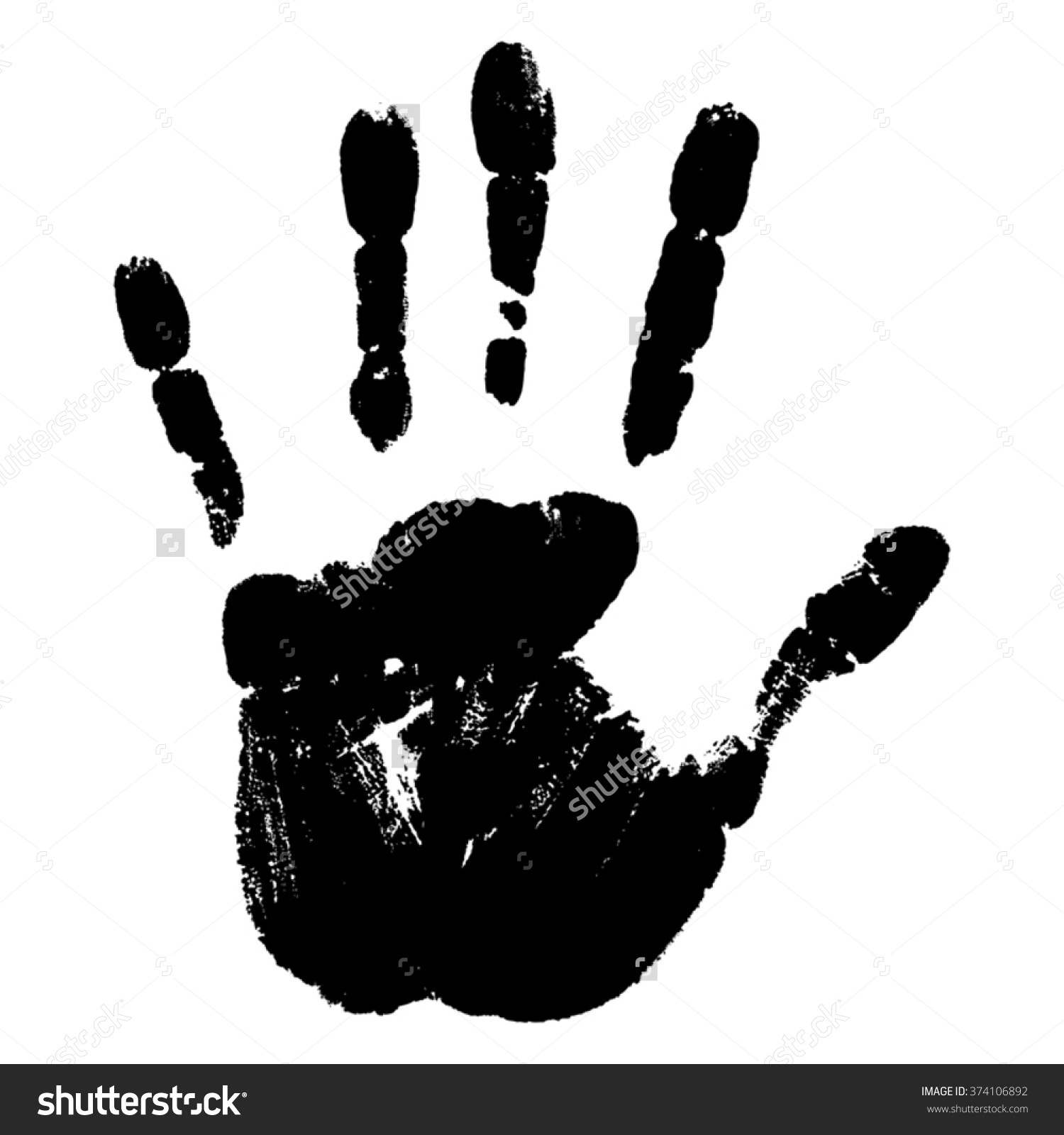 1500x1600 Handprint Clipart Cute Cute Borders, Vectors, Animated, Black And