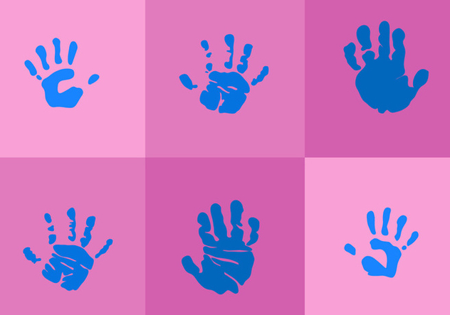 632x443 Baby Hand Print Vectors Free Vector Download 330511 Cannypic