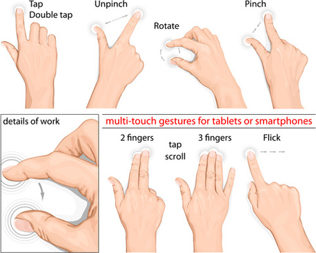 458x368 Hand Gestures Vectors Free Vector Download (4,827 Free Vector) For