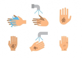 285x200 Washing Hand Free Vector Graphic Art Free Download (Found 19,957