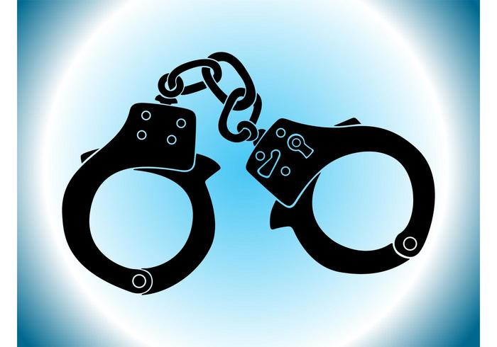 700x490 Handcuffs Vector