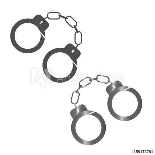 500x500 Handcuffs Vector Icon