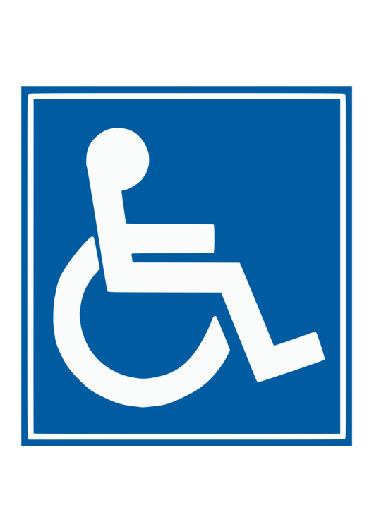 Handicap Parking Sign Vector At Getdrawings Free Download