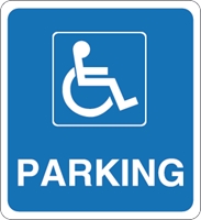 183x200 Disabled Parking Logo Vector