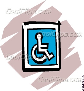 277x300 Handicap Parking Vector Clip Art