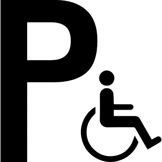 626x626 Handicap Parking Vector Art