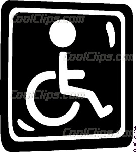 271x300 Handicap Sign Vector Clip Art