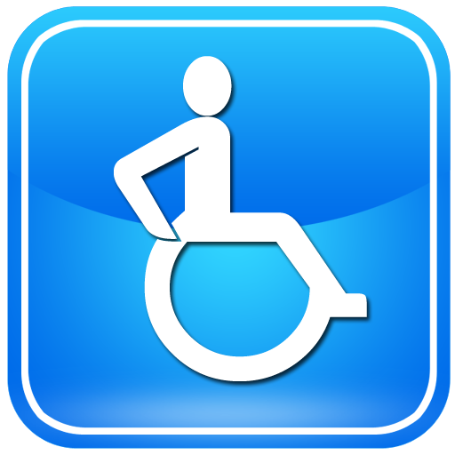 512x512 Handicapped Symbol Clipart