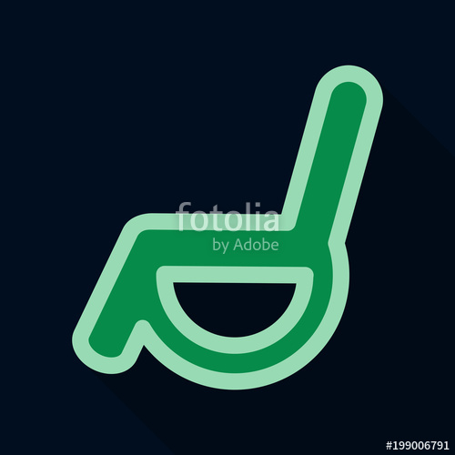 500x500 Disabled Icon Sign Vector Wheelchair Handicap Symbol. Stock Image