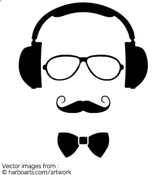 335x355 Download Hipster With Headphones