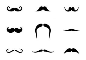 285x200 Handlebar Mustache Free Vector Graphic Art Free Download (Found