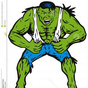 300x300 Stock Illustration Hulk Vector Art Hand Drawn Image Geekchicpro