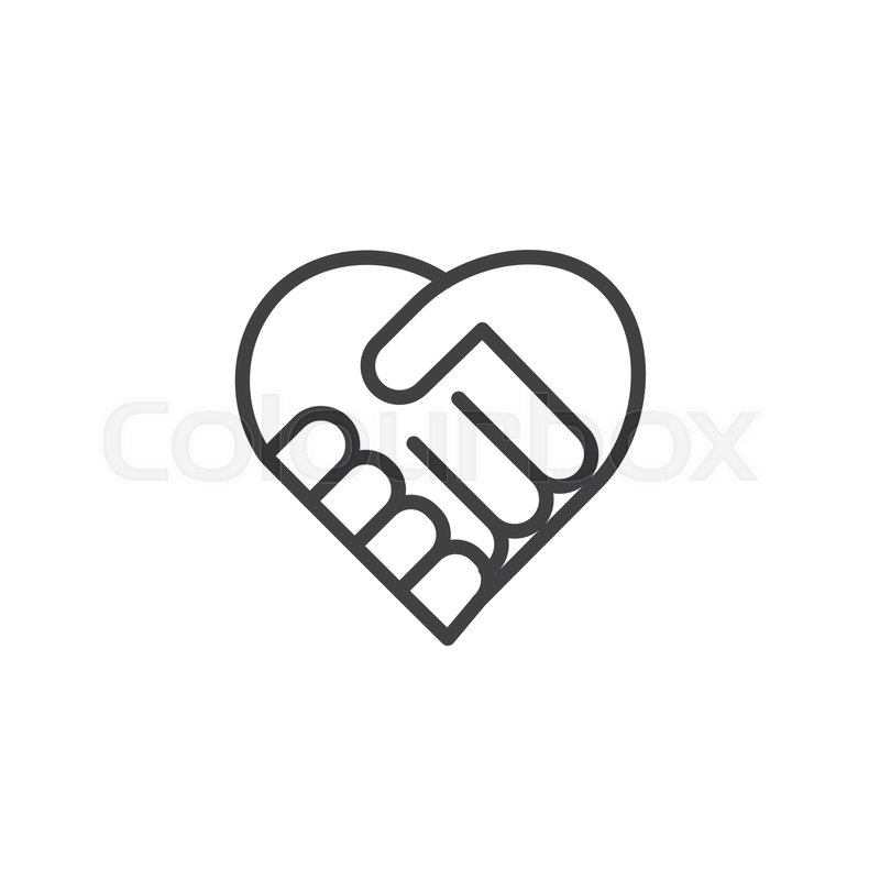 800x800 Handshake Icon Vector, Filled Flat Sign, Solid Pictogram Isolated