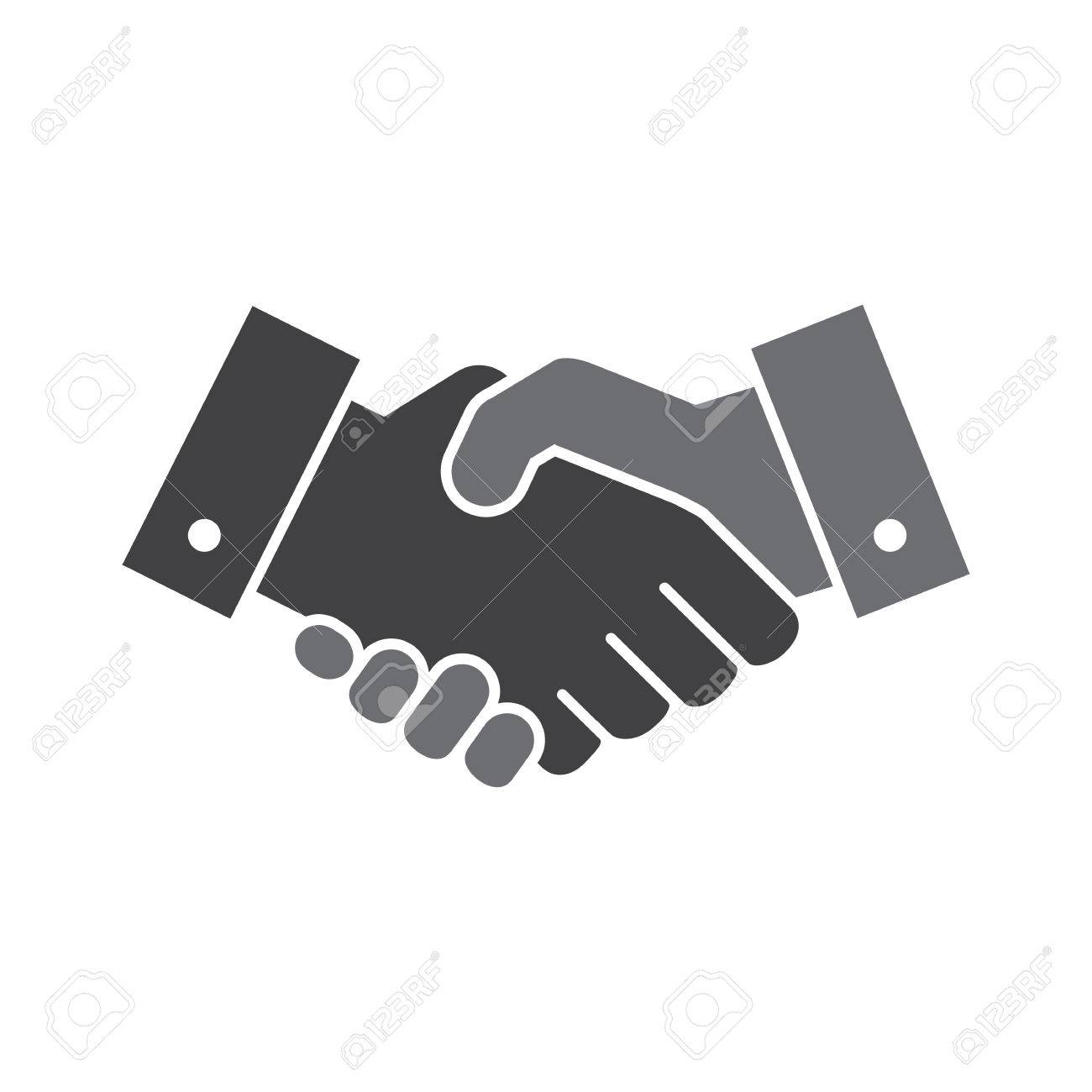 1300x1300 Vector Handshake Icon