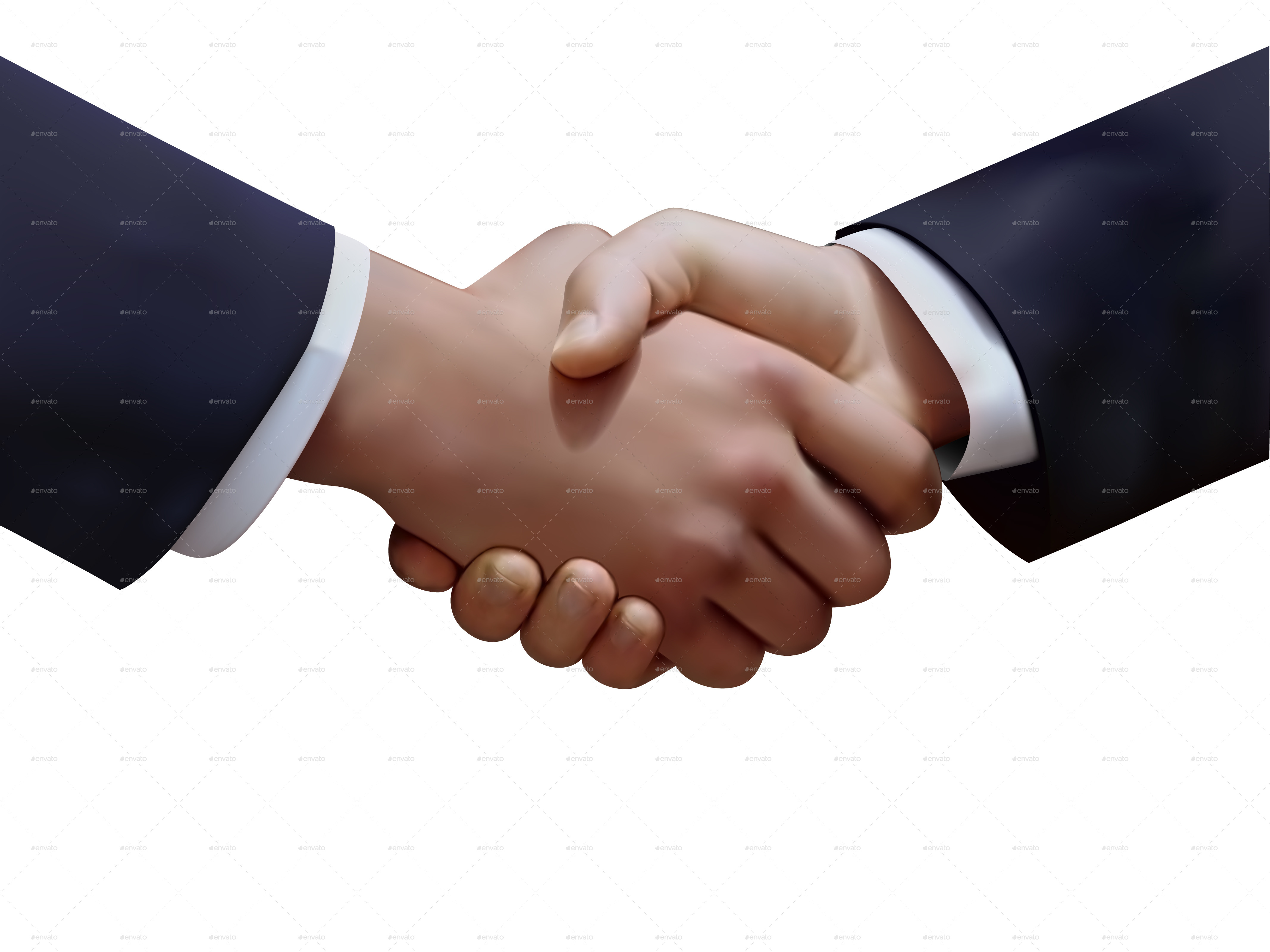 4269x3200 Handshake Vector By Botond1977 Graphicriver