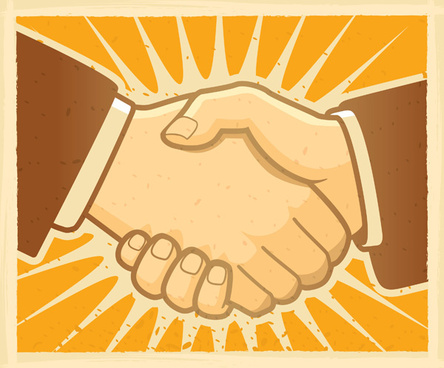444x368 Handshake Free Vector Download (52 Free Vector) For Commercial Use