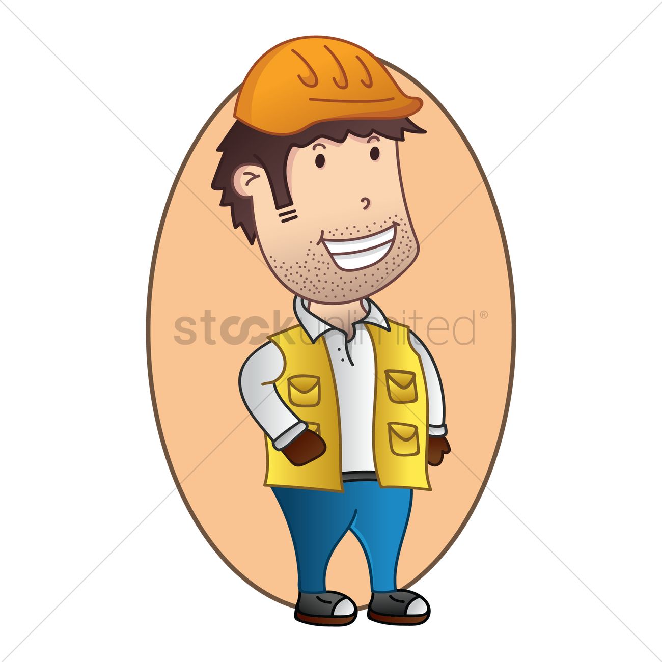 1300x1300 Handyman Vector Image