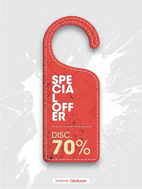 550x731 Hotel Hanging Sign Vector Free Download Eps Cdr Ai