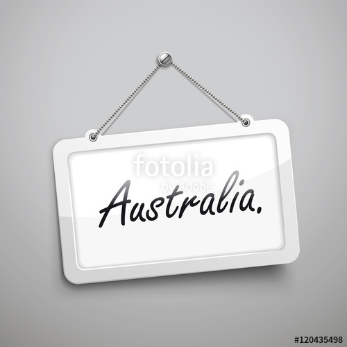 500x500 Australia Hanging Sign Stock Image And Royalty Free Vector Files