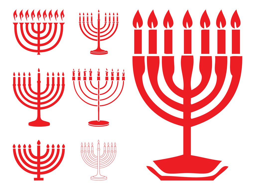 1024x765 Hanukkah Menorahs Vector Art Amp Graphics