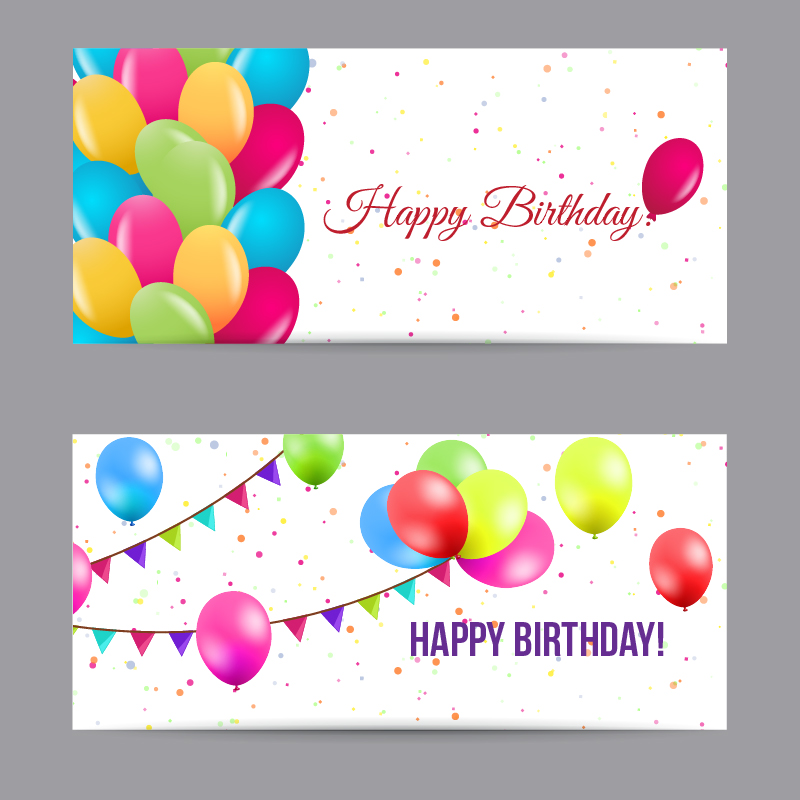 800x800 Happy Birthday Banners