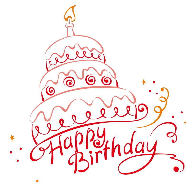 810x793 Happy Birthday Vector Free Vector Graphic Download