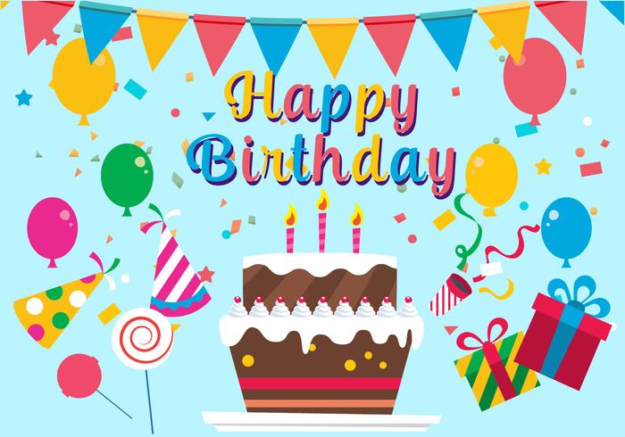 700x490 Birthday Free Vector Art